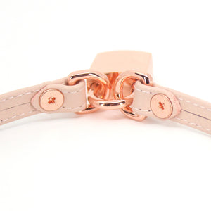 Design Your Own Spiked Locking Mini BDSM Collar Collar Restrained Grace