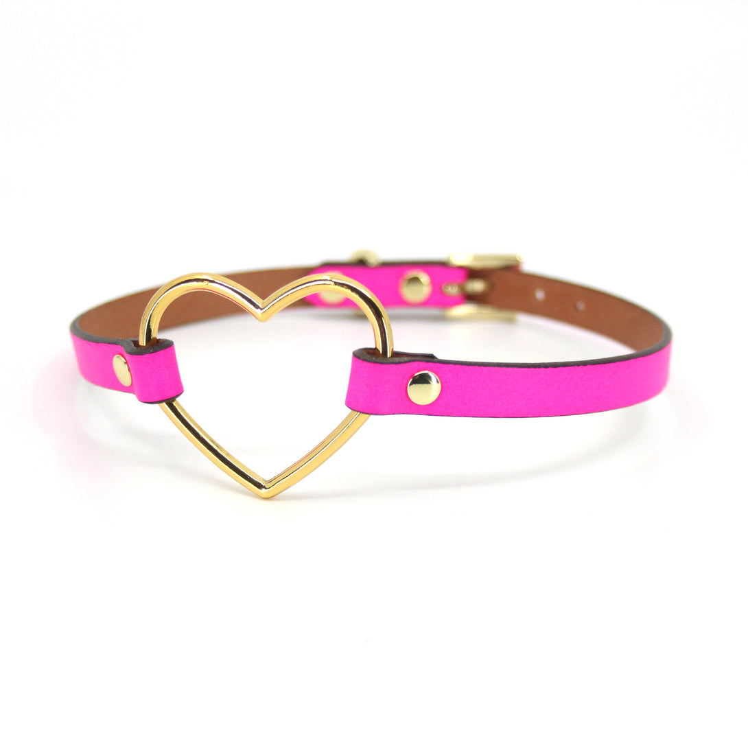 Design Your Own Heart Ring Mini BDSM Collar Collar Restrained Grace   