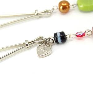 Whimsigothic Beaded Nipple Clamps Nipple Clamps Restrained Grace
