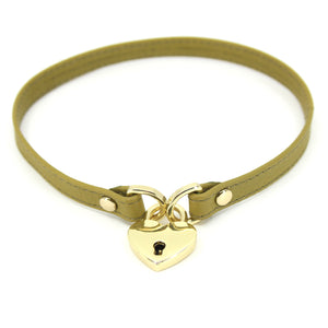 Design Your Own Locking Mini BDSM Collar Collar Restrained Grace