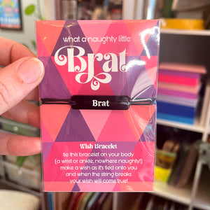 BDSM Brat Wish Bracelet Bracelet Restrained Grace Black