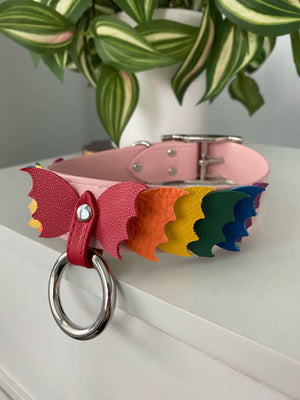 Design Your Own Frickin' Gay Bats Bondage Collar Collar Restrained Grace