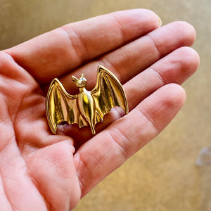 Luxe Bat Brooch Brooch Restrained Grace