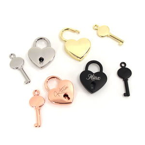The Mini Heart Lock - BDSM Padlock Lock Restrained Grace