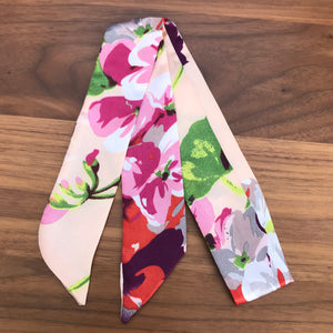 Floral Cleave Gag Bondage Scarf Gag Restrained Grace