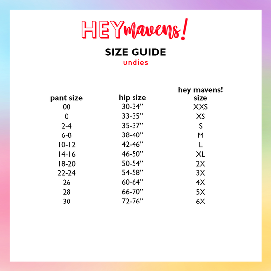 Hey Mavens! - Red Velvet High Rise Undies Underwear Hey Mavens!