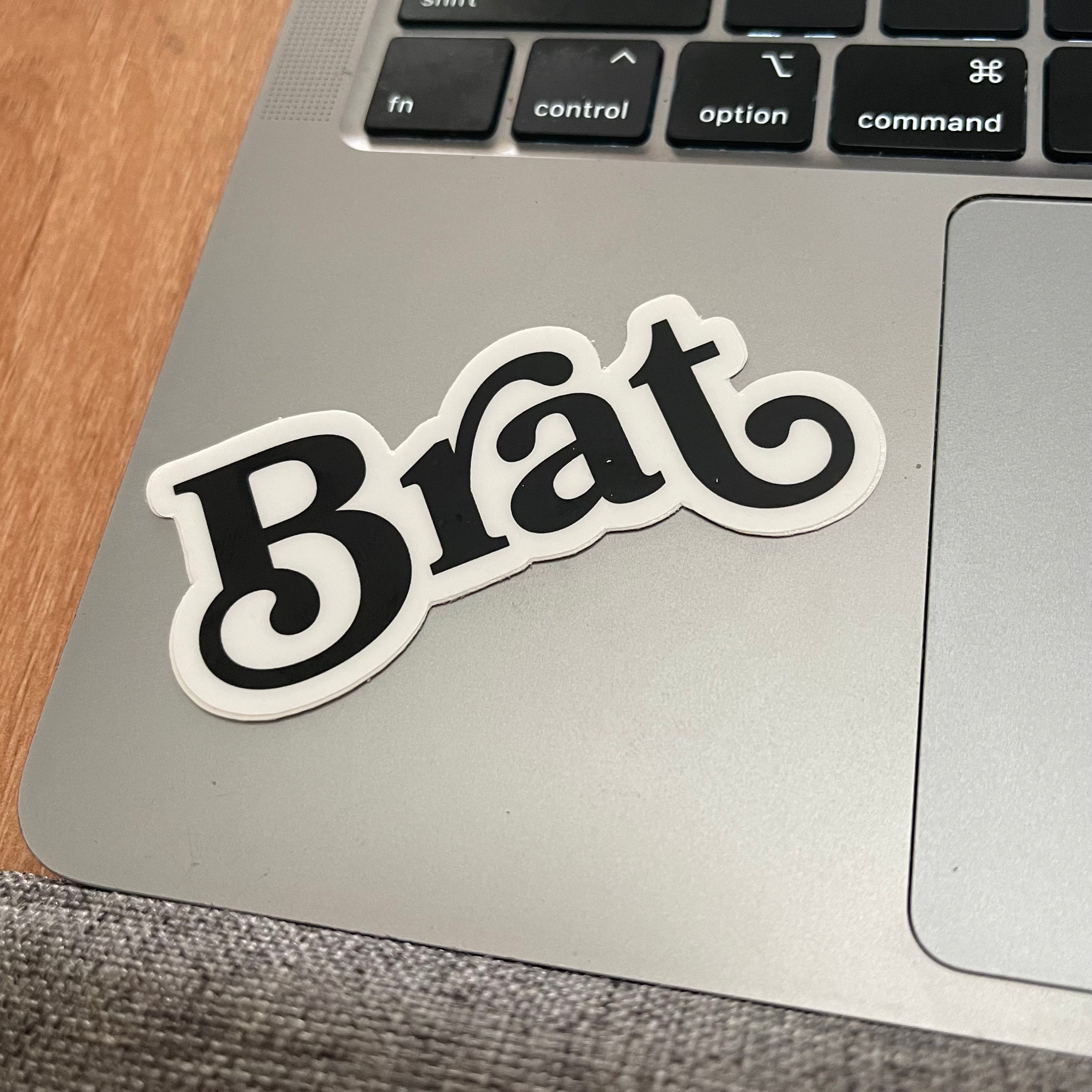 Brat - 3" Sticker Sticker Restrained Grace
