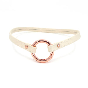 Design Your Own Sleek Ring of O Collar Collar Restrained Grace