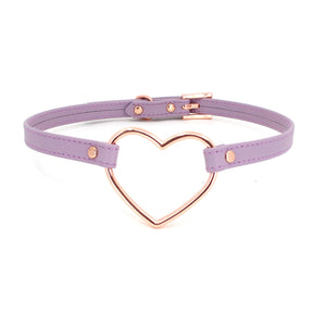 Design Your Own Heart Ring Mini BDSM Collar Collar Restrained Grace
