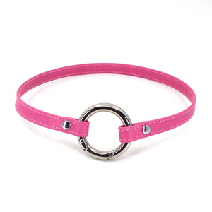 Design Your Own Sleek Ring of O Collar Collar Restrained Grace