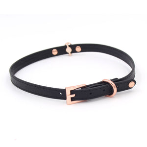 Design Your Own Heart Lock Charm Mini BDSM Collar Collar Restrained Grace