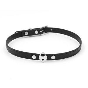 Design Your Own Heart Lock Charm Mini BDSM Collar Collar Restrained Grace