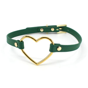 Design Your Own Heart Ring Mini BDSM Collar Collar Restrained Grace