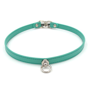 Custom Locking Mini Collar - Submissive Necklace Collar Restrained Grace