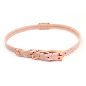 Design Your Own Engraved Plaque Mini BDSM Collar Collar Restrained Grace