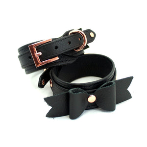 Design Your Own Deluxe Bow Bondage Cuffs Cuffs Restrained Grace