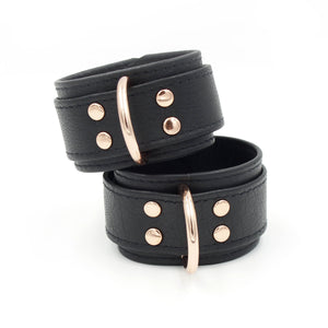 Design Your Own Bold Leather Bondage Cuffs Cuffs Restrained Grace