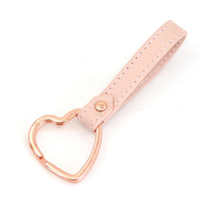 Design Your Own Leather Heart Keychain Keychain Restrained Grace