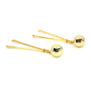 With Bells On - Nipple Clamps Nipple Clamps Restrained Grace Gold