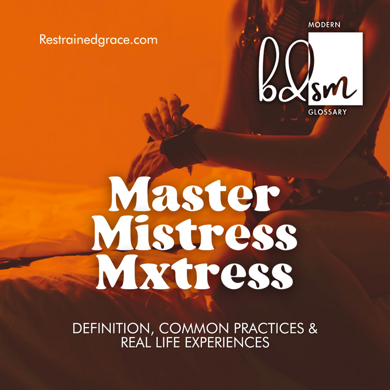 Master, Mistress, Mxtress, Mxtrix