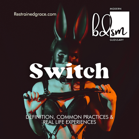 The Modern BDSM Glossary – Restrained Grace