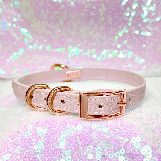 Blush Pink and Rose Gold Petite Collar - Limited Edition Collar Restrained Grace   