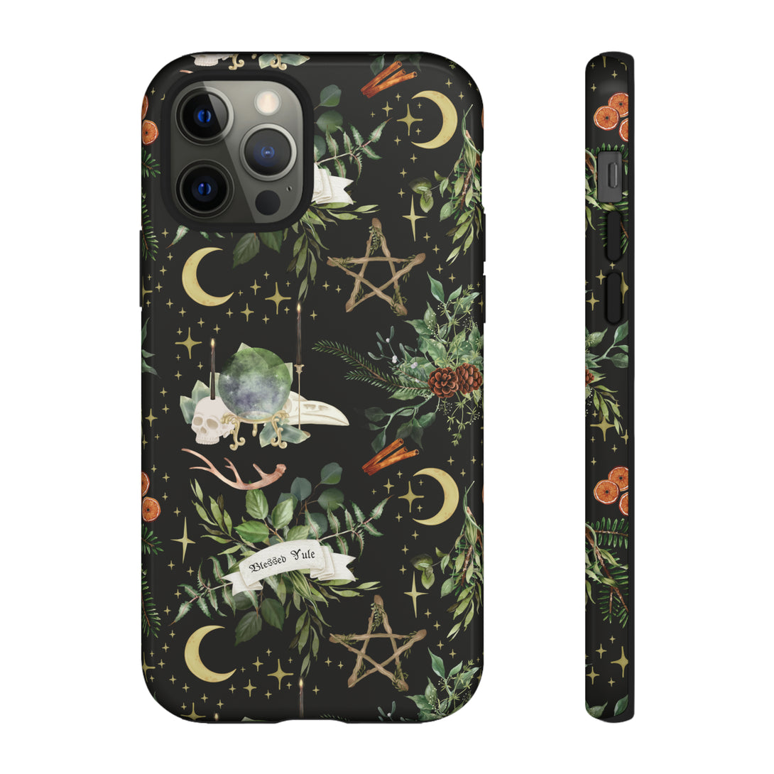 Blessed Yule Tough Phone Case Phone Case Restrained Grace   