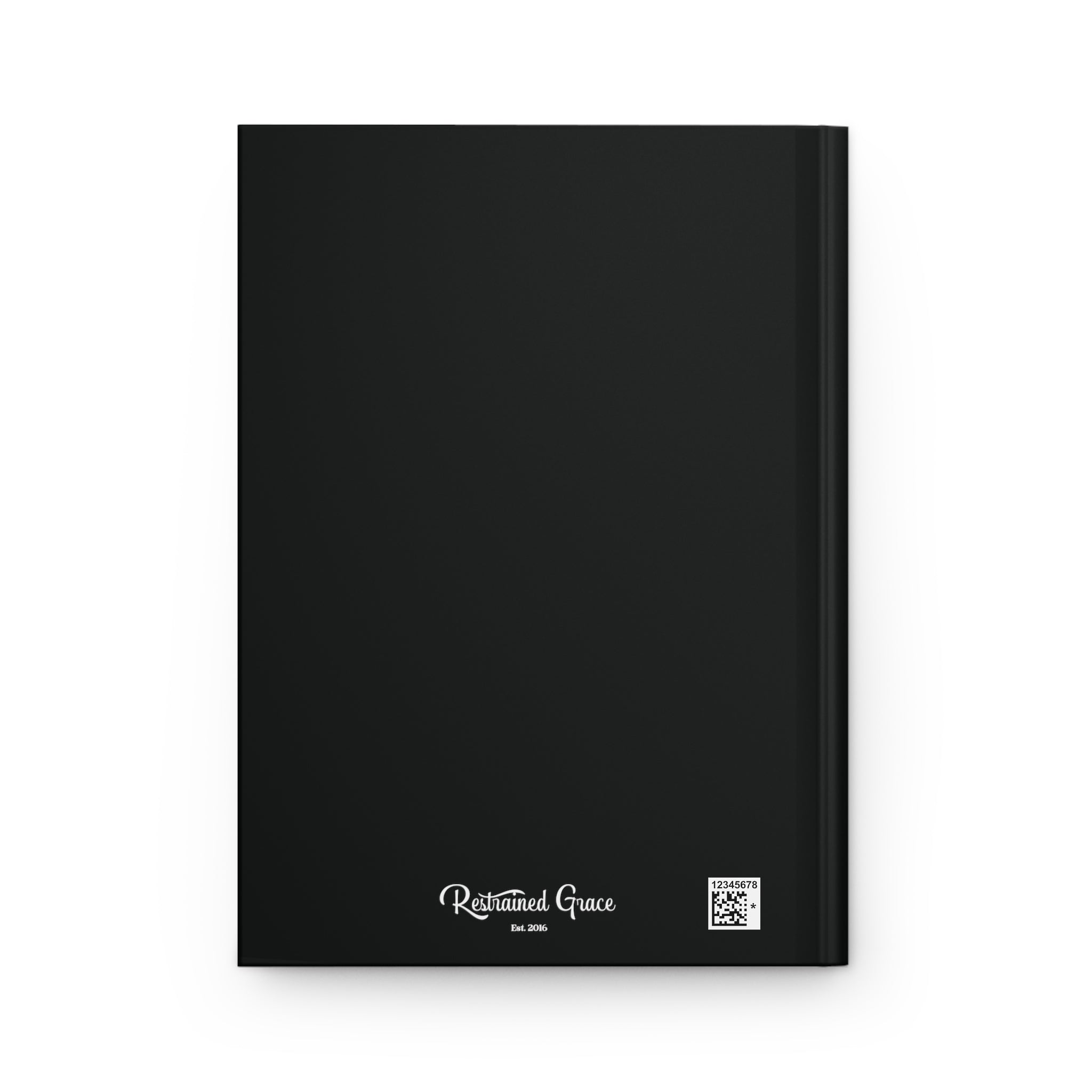 Brat Calligraphy Hardcover Journal Journal Restrained Grace   