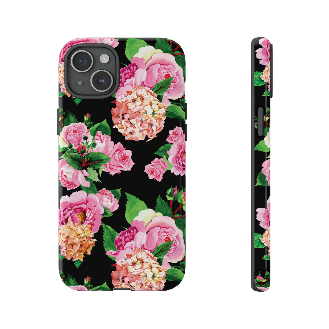 Sweet Wendie Floral Phone Case Phone Case Restrained Grace iPhone 15 Plus Glossy 