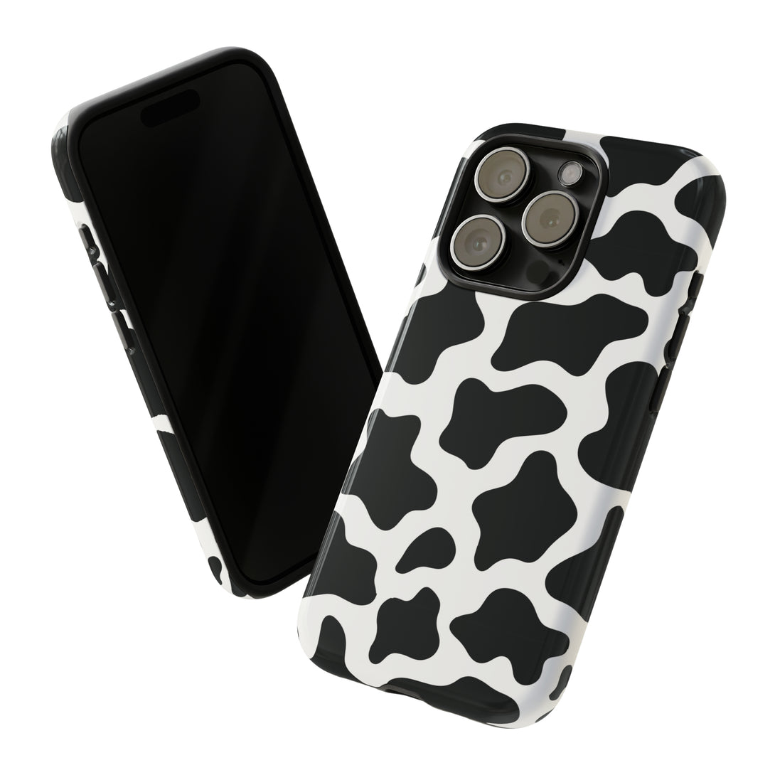 Cow Print Phone Case Phone Case Restrained Grace iPhone 15 Pro Glossy 