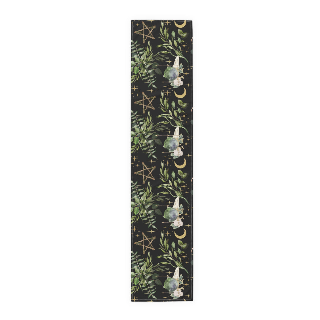 Yuletide Greenery Table Runner Holiday Decor Restrained Grace   