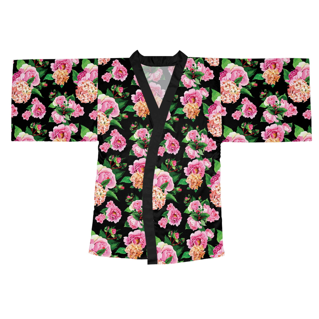 Sweet Wendie Floral Goth Cottagecore Kimono Robe Restrained Grace   