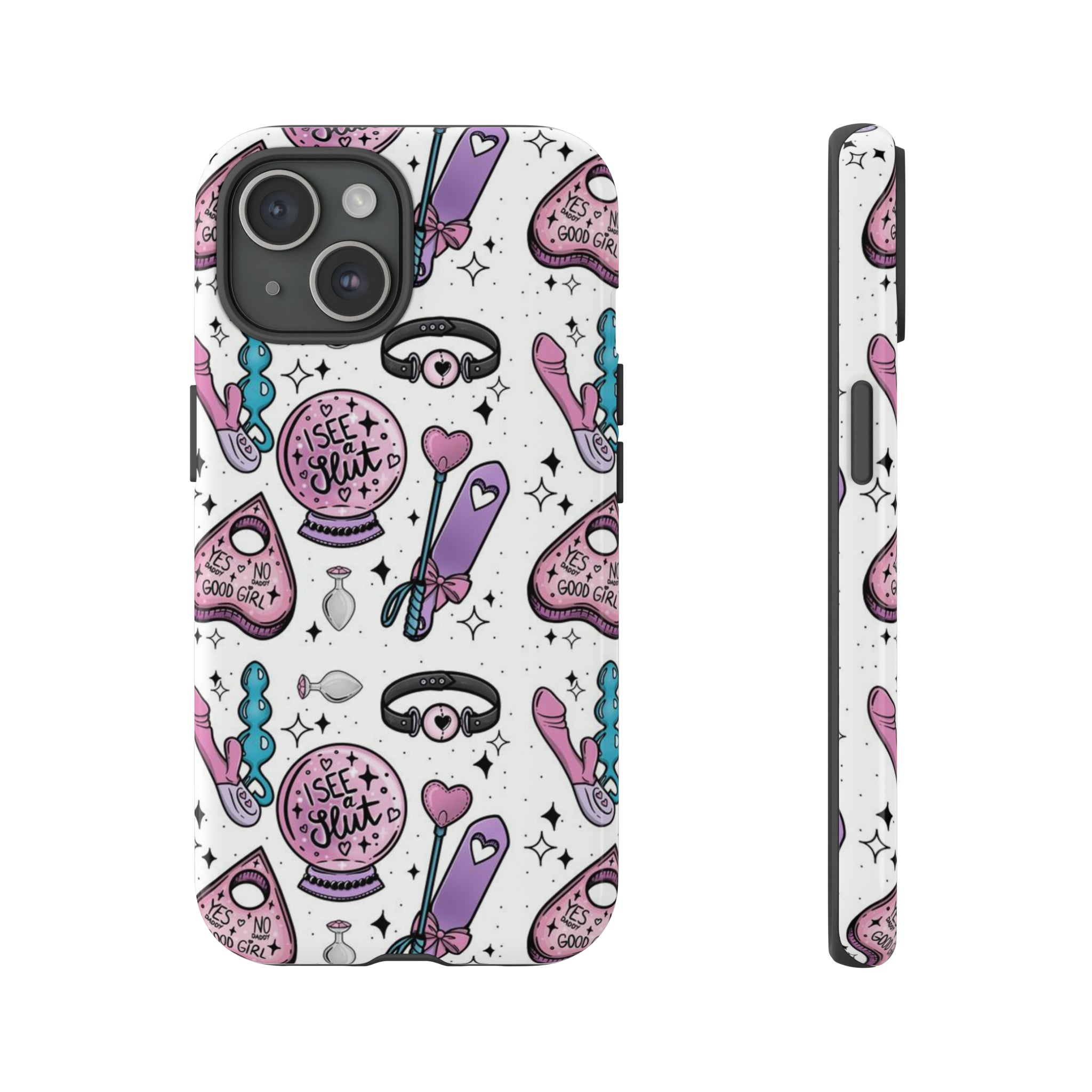 Sex Witch Phone Case Phone Case Restrained Grace iPhone 15 Glossy 