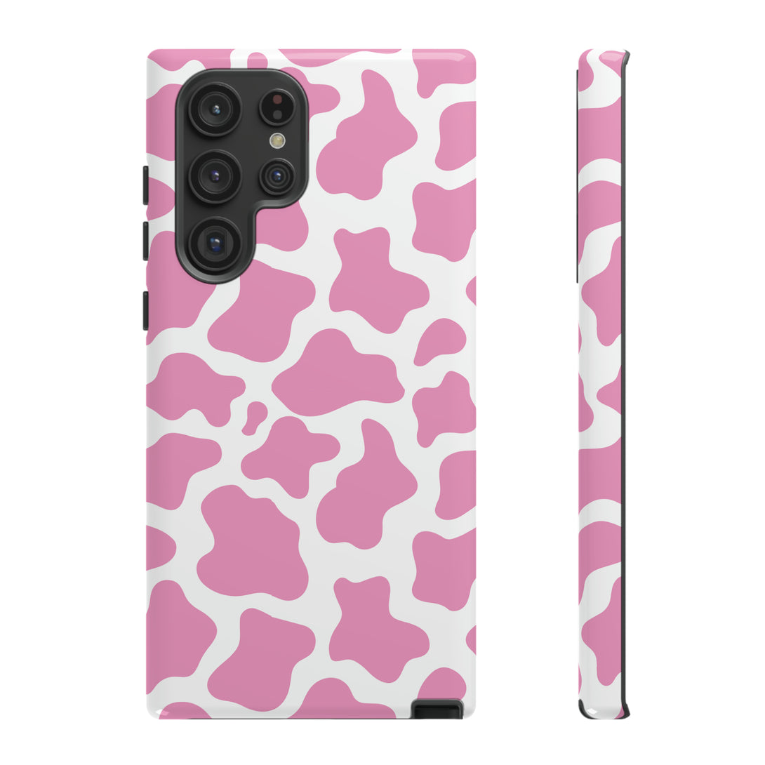 Pink Cow Phone Case Phone Case Restrained Grace   