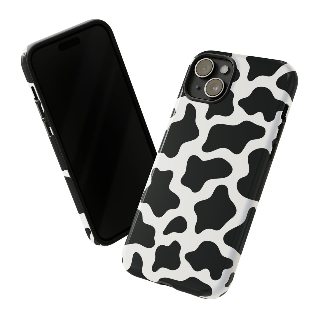 Cow Print Phone Case Phone Case Restrained Grace iPhone 15 Plus Glossy 