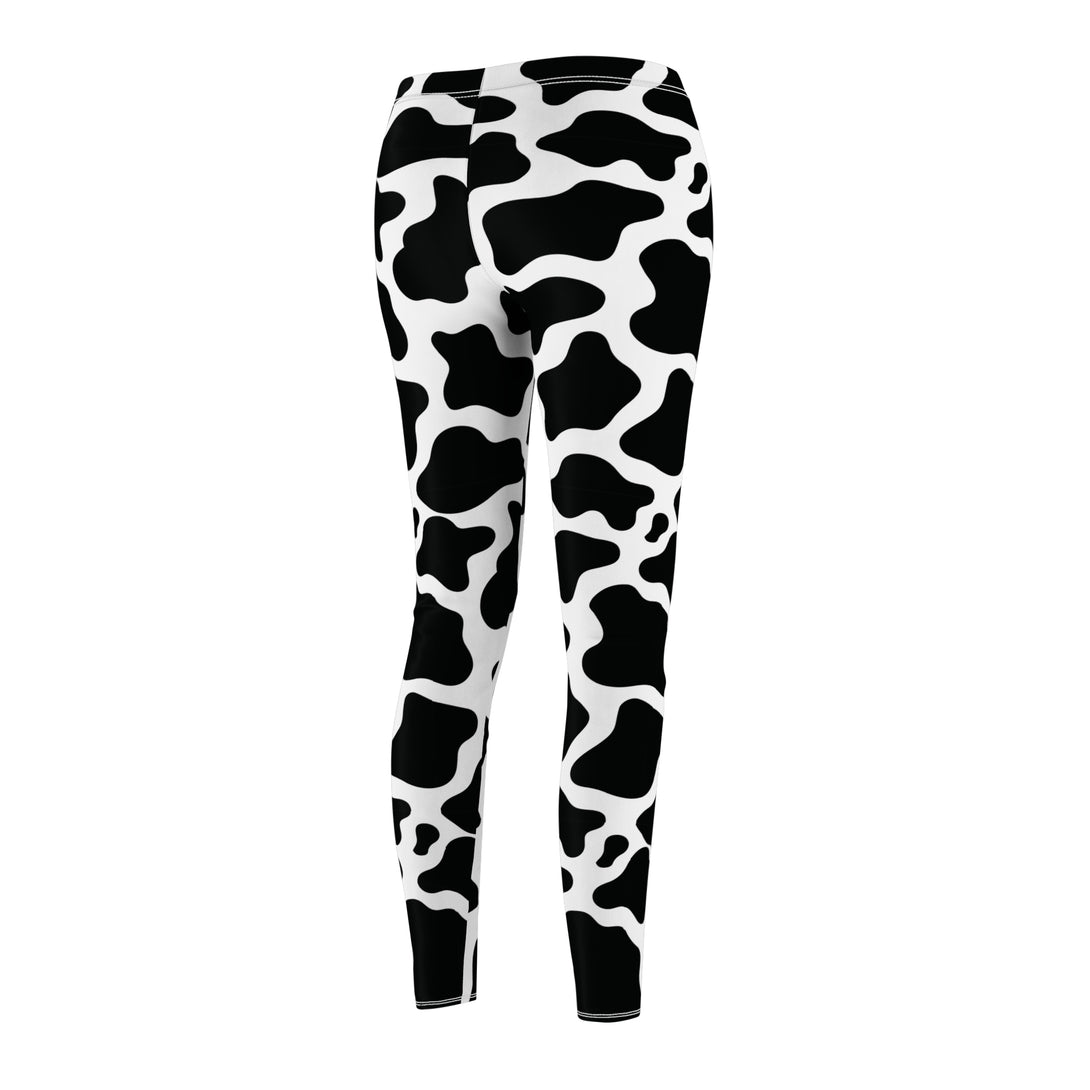 Cow Print Soft Touch Leggings Leggings Restrained Grace   