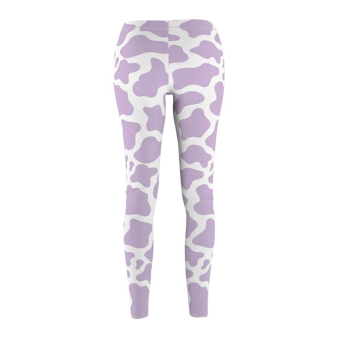 Lavender Cow Soft Touch Leggings Leggings Restrained Grace   
