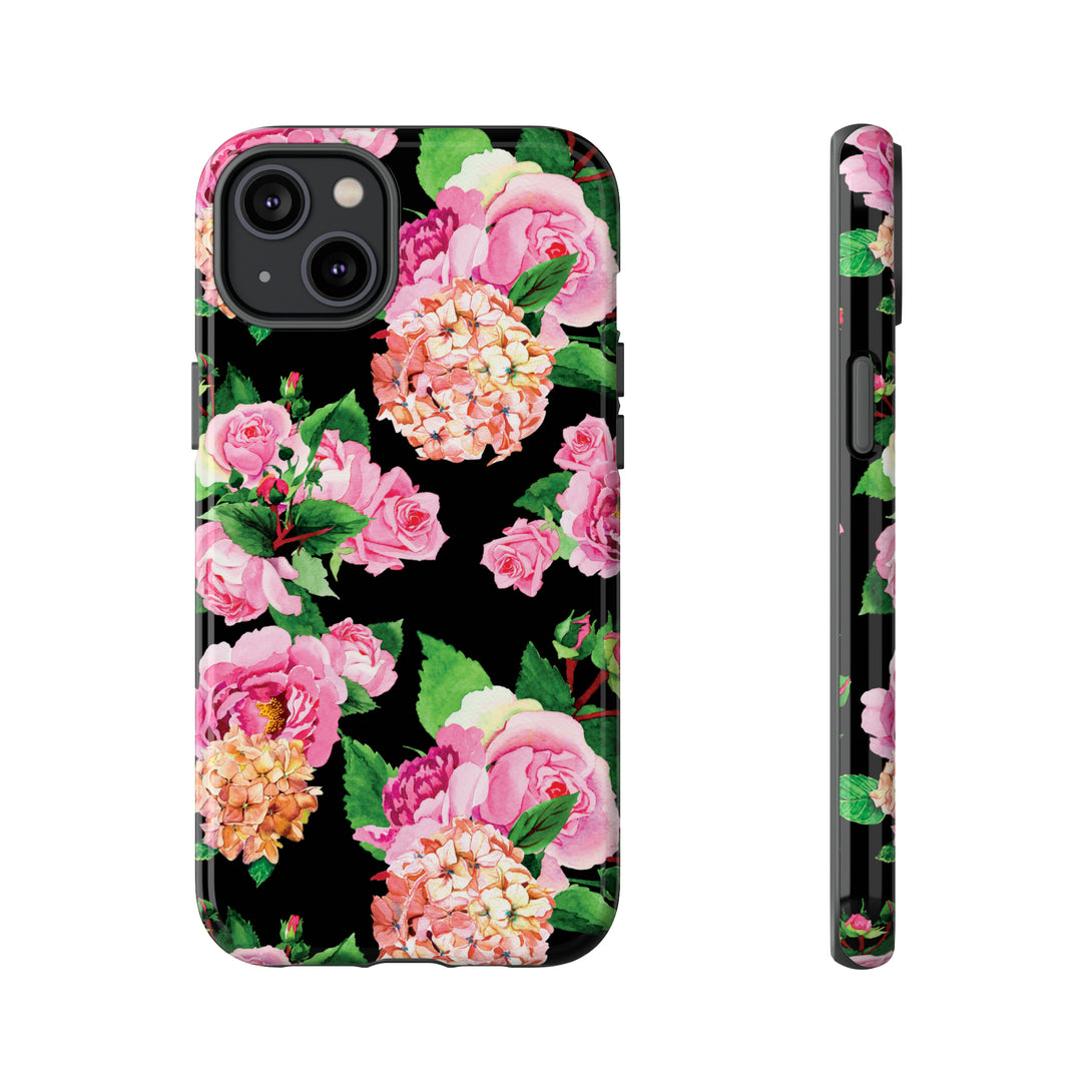 Sweet Wendie Floral Phone Case Phone Case Restrained Grace iPhone 14 Plus Glossy 