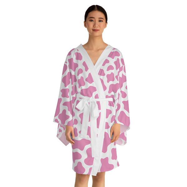 Pink Cow Kimono