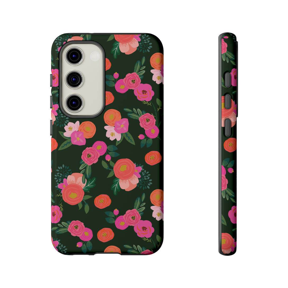 Miss Kit Floral Tough Phone Case Phone Case Restrained Grace   