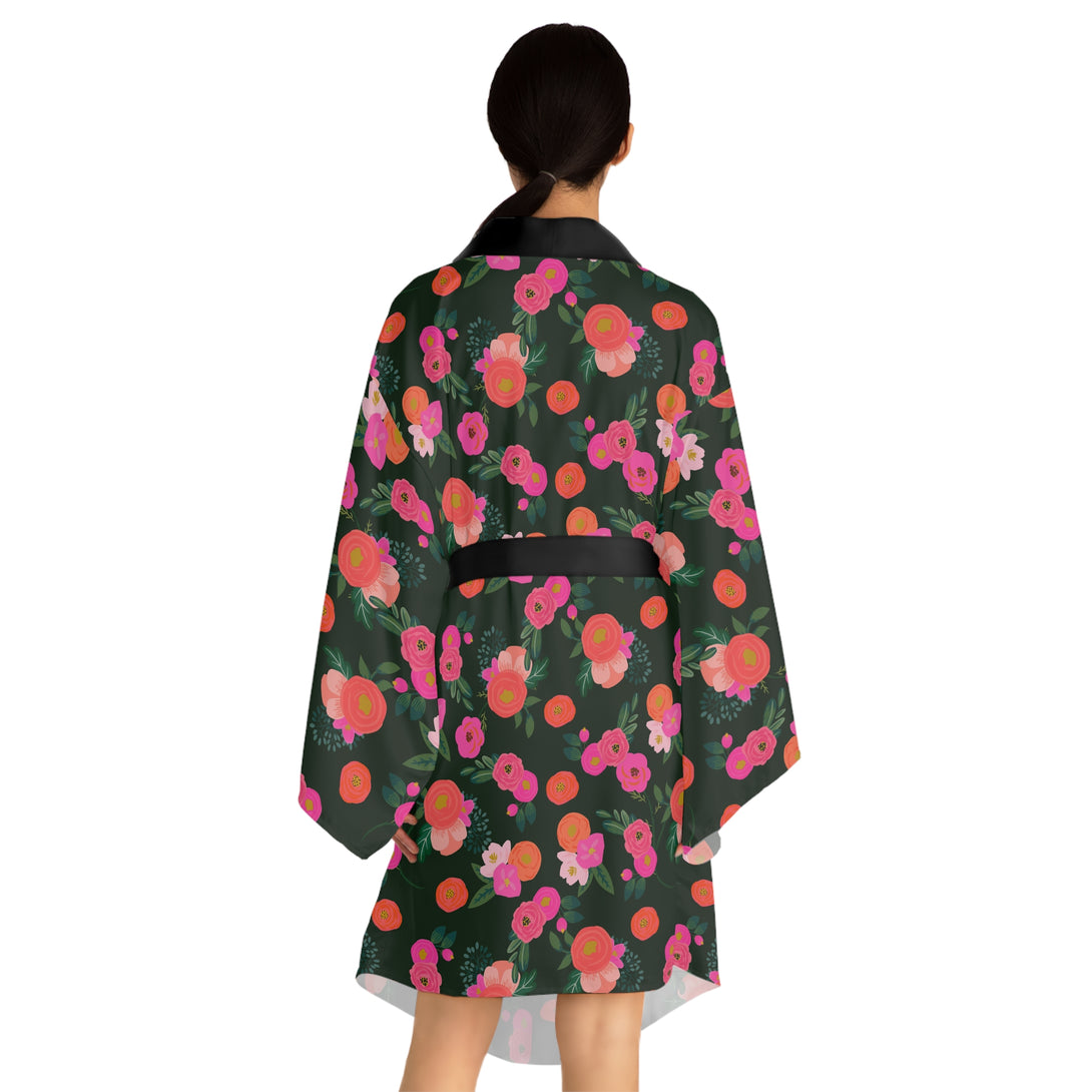 Miss Kit Floral Kimono Robe Restrained Grace   