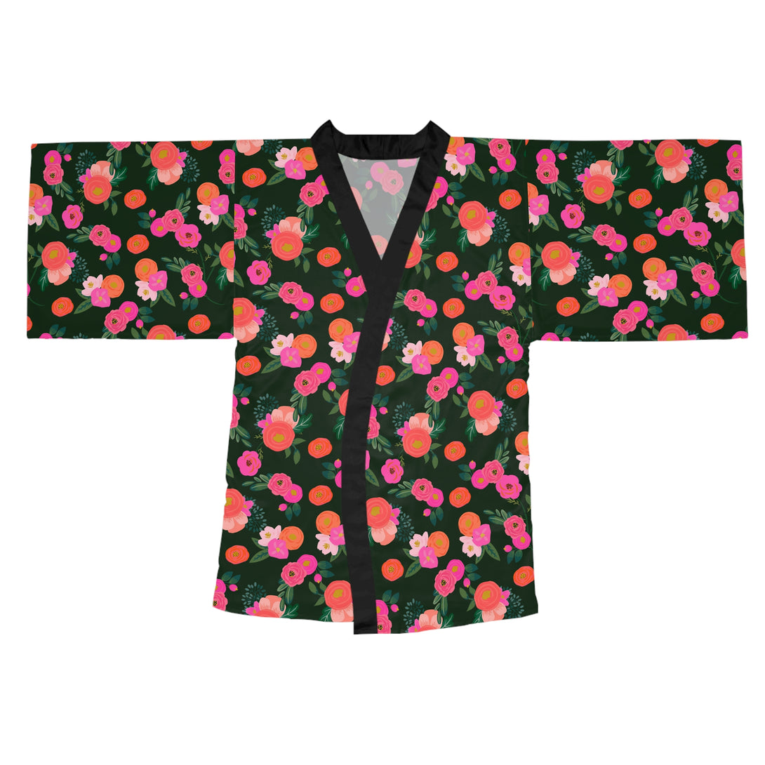 Miss Kit Floral Kimono Robe Restrained Grace   