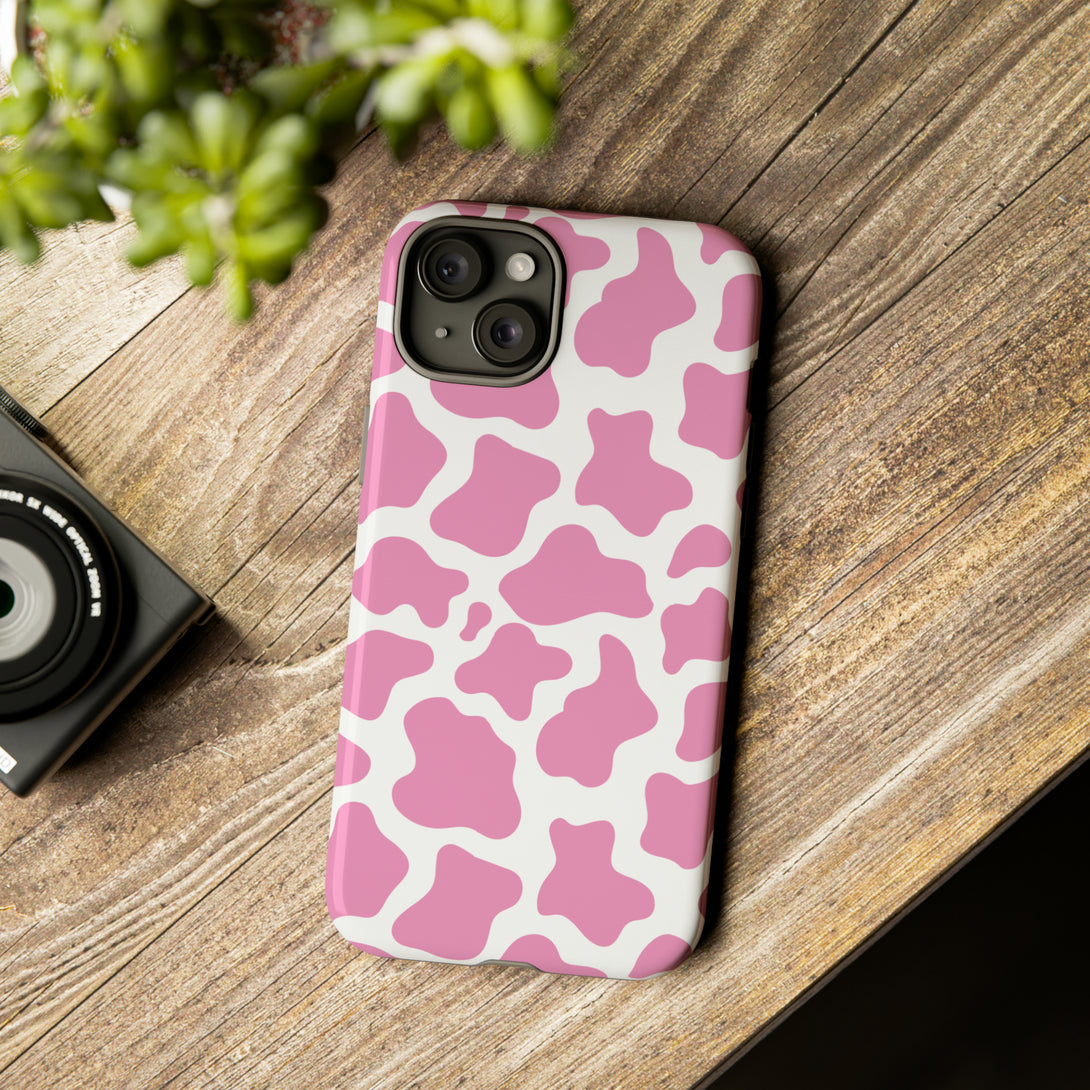 Pink Cow Phone Case Phone Case Restrained Grace   