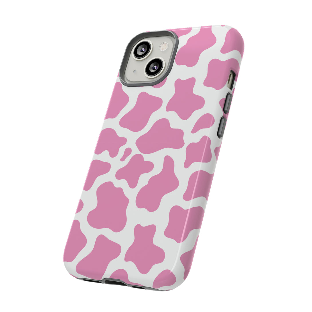 Pink Cow Phone Case Phone Case Restrained Grace   