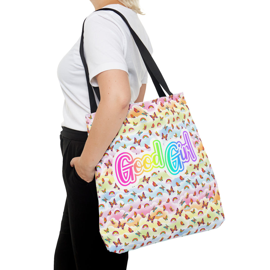 Frankly 90s Good Girl Tote Bag Bags Restrained Grace   
