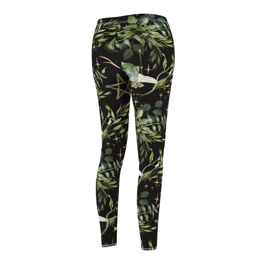 Blessed Yule Soft Touch Leggings Leggings Restrained Grace   