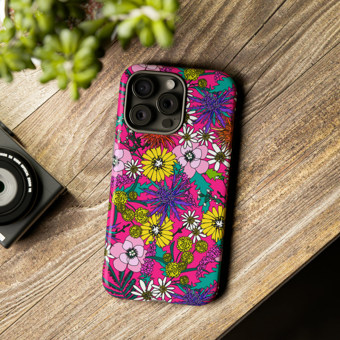 Vivid Vintage Floral Phone Case Phone Case Restrained Grace   