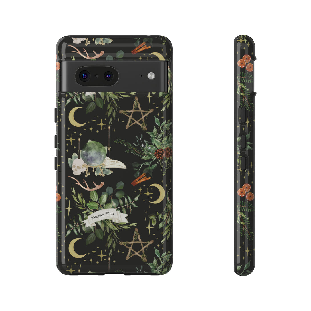 Blessed Yule Tough Phone Case Phone Case Restrained Grace   