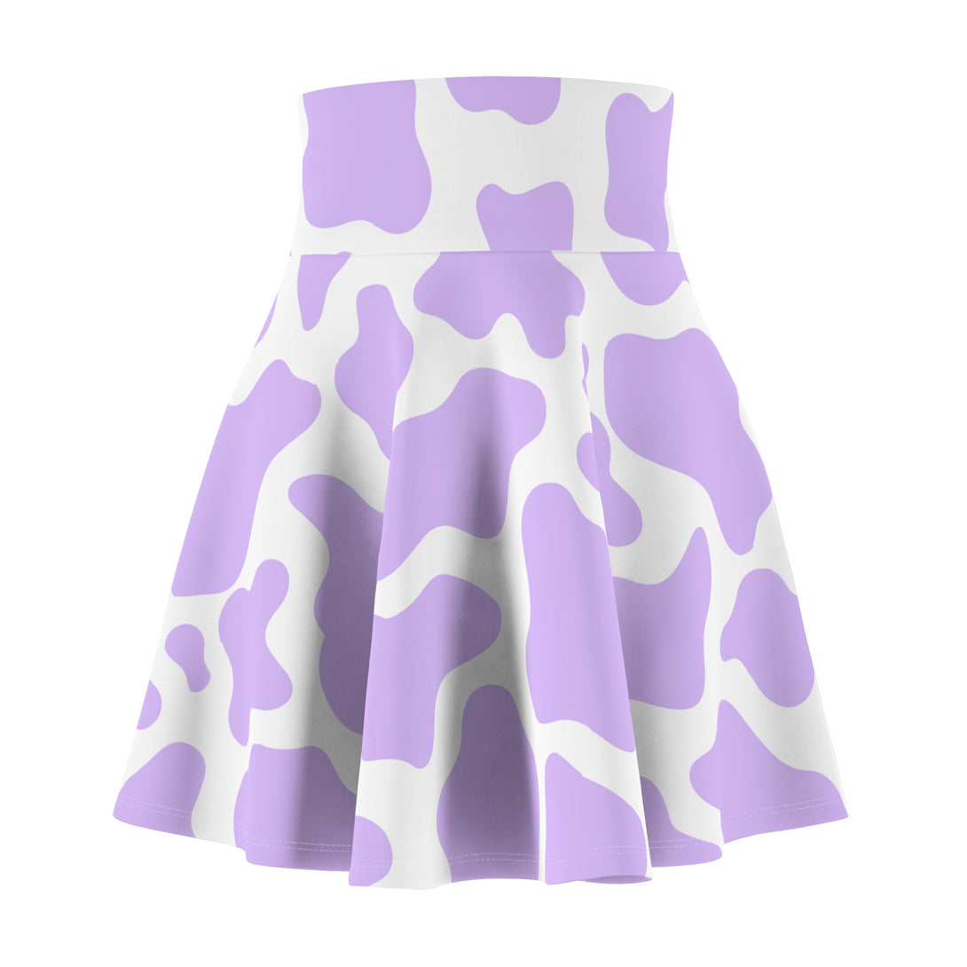 Lavender Cow Swing Skirt Skirt Restrained Grace   
