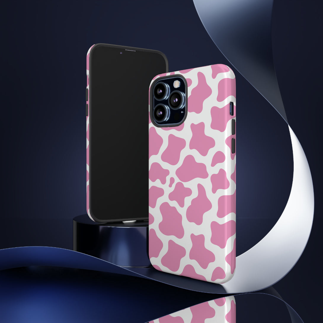 Pink Cow Phone Case Phone Case Restrained Grace   